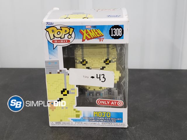 Lot 58-30169 - Funko Pop! 8 Bit - Marvel Studios X-Men 97 - 1308 Mojo