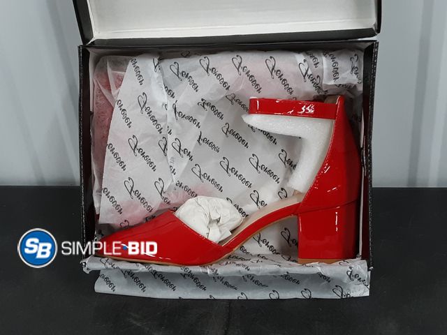 Lot 58-38649 - Women's Forever High heel Red shoes - SIZE 7 - unworn