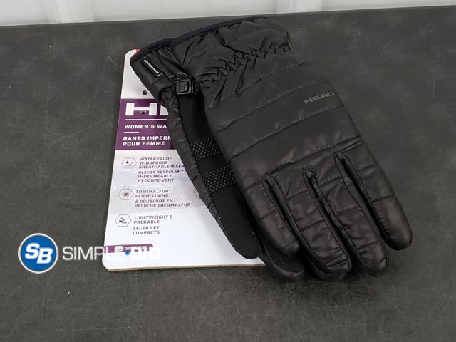 Lot 58-37584 - HEAD Women's Waterproof Hybrid Gloves - SIZE MEDIUM - appear unused