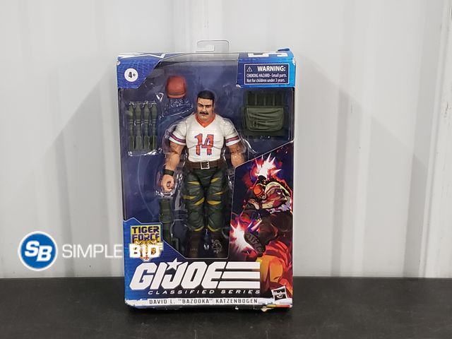 Lot 58-74213 - GI Joe Classified Series - David L "Bazooka" Katzenbogen