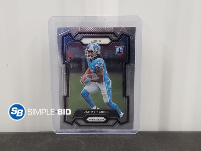 Lot 58-36585 - Collectible Cards Detroit Lions Jahmyr Gibbs Football Card - 2023 Panini