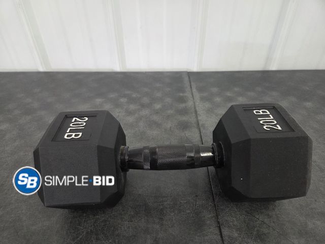 Lot 58-80776 - New 20lb Dumbbell