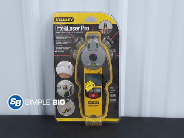 Lot 58-36022 - Stanley Intelli Laser Pro - Laser Line Level/ Stud Finder