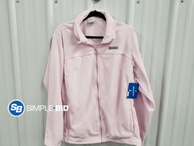 Lot 58-77108 - Columbia Castle Dale, Women's Full Zip Fleece Light Pink