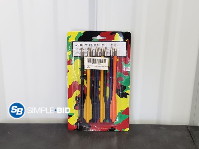 Lot 58-75725 - New Kingsarchery Crossbow Plastic 6 inch Dart in Assorted Colors for Hunting Crossbow Pistol Precisi...