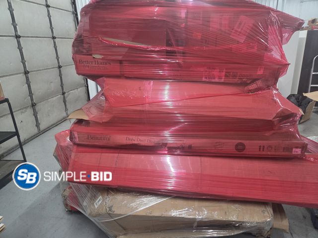 Lot 58-75355 - SKID of Various Furniture Items, Open Boxes, boxes 1 of 2, uninspected - Boxes may or may not be Com...