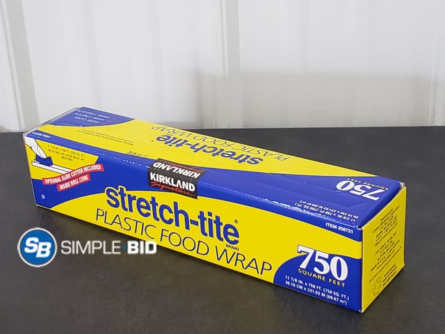 Lot 58-54338 - New Kirkland Stretch-Tite Plastic Food wrap 750 sq ft
