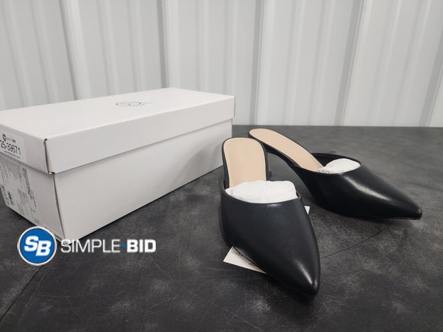 Lot 58-40162 - New WOMEN'S The Drop -  Skylar Black/Gold High Heels - Size 9