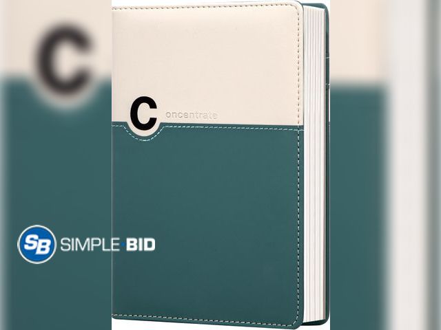 Lot 58-50590 - New CAGIE Lined Journals for Writing Two-Toned Hardcover Journal Notebook for Women 256 Pages A5 Jou...