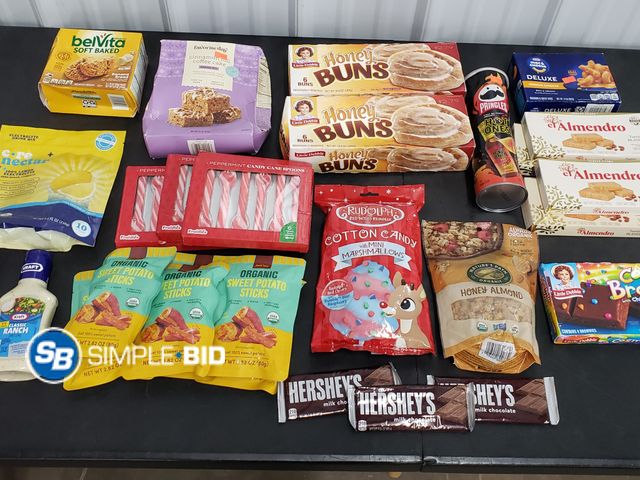 Lot 58-67864 - FOOD LOT! Lot of Various Foods - unopened - expired