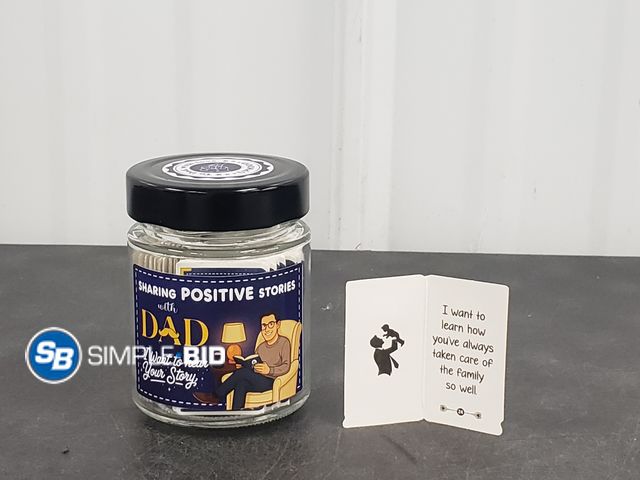 Lot 58-53785 - New Sharing Positive stories with DAD - I wan to hear your story - Great Conversation starters for l...