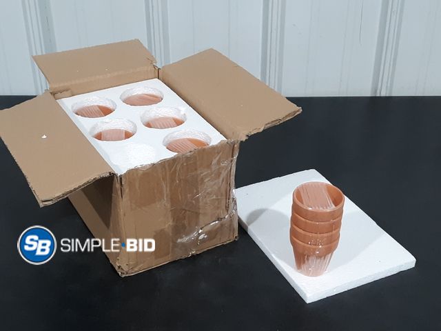 Lot 58-16959 - Lot of (24) Mini Terra Cotta Planters