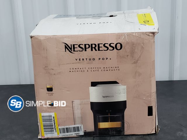 Lot 58-41883 - Breville Nespresso Vertuo Pop+ - Open/Damaged Box