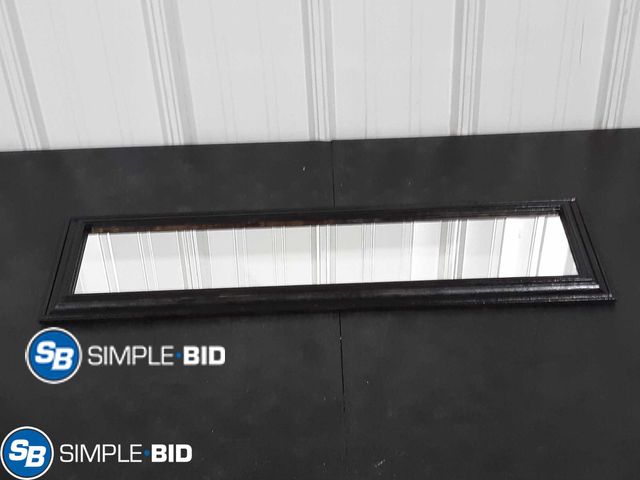 Lot 58-25100 - Black Decor Mirror 8.5 x 30"