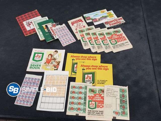 Lot 58-50068 - Lot of Vintage Green Stamps Collection