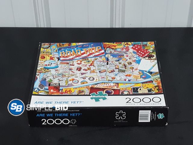 Lot 58-28884 - 2000 Piece Puzzle Road Trip - Are We There Yet? - Used