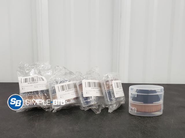 Lot 58-31030 - Lot of (5) New Foundation Makeup Brush Flat Top Kabuki Hexagon Face Blush Liquid Powder Foundation B...