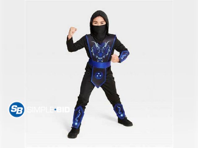 Lot 58-32577 - New Hyde &amp; EEK! Boutique Kids Water Dragon Ninja Halloween -- SIZE S