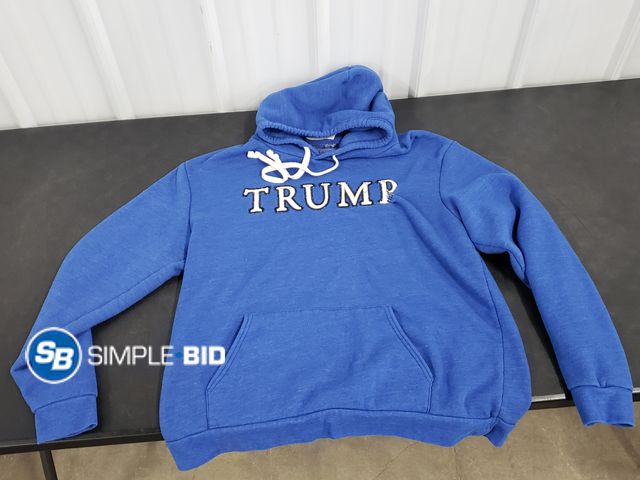 Lot 58-66712 - Trump Hooded Sweat Shirt - Size XL