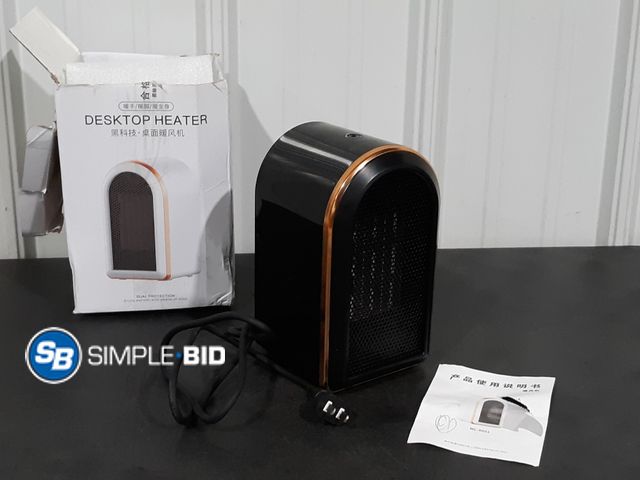 Lot 58-32943 - Desktop Heater - appears unused