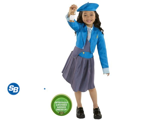 Lot 58-21767 - New WICKED Universal's Wicked Deluxe Shiz University Uniform &amp; Accessories Girl Child Dress up S...