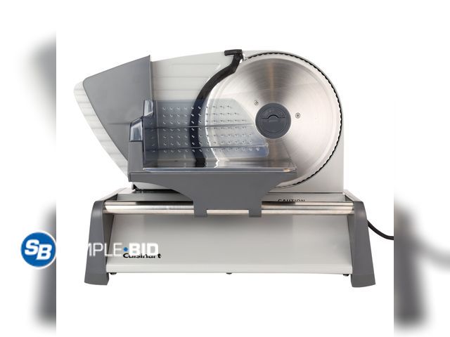 Lot 58-37499 - New Cuisinart Specialty Appliances Kitchen Pro Food Slicer