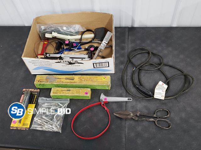 Lot 58-80965 - BOX Full of Misc. Tools