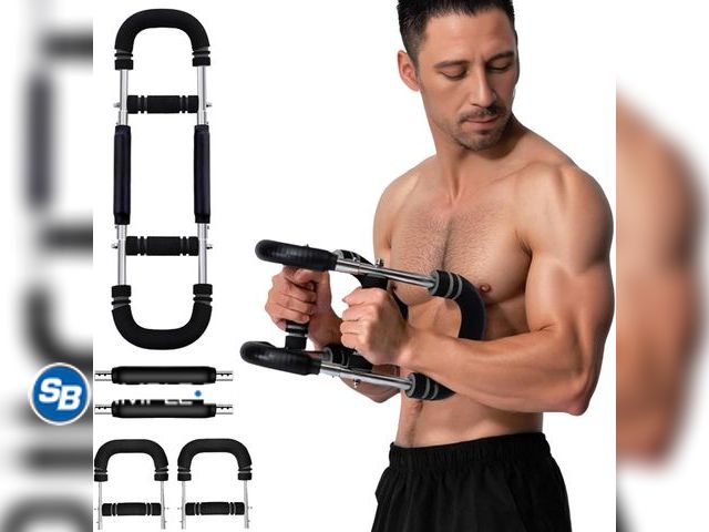 Lot 58-38882 - New Twister Arm Trainer, Adjustable Resistance Twister Arm Exerciser Chest Exerciser for Men, Portab...