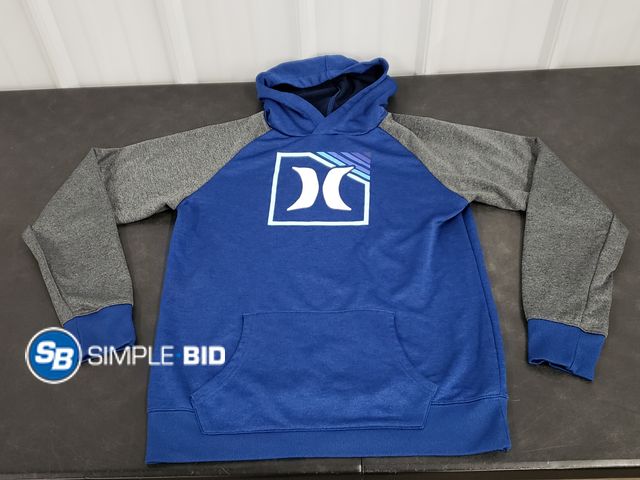 Lot 58-41255 - BOYS! Hurley Hooded sweatshirt - SIZE XL - light use