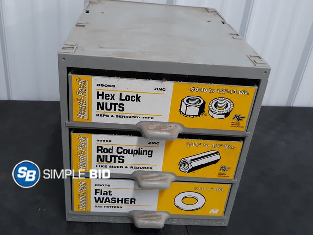 Lot 58-33807 - Plastic Storage Organizer Drawers