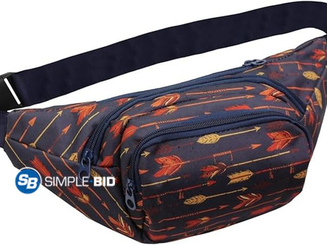 Lot 58-60213 - New World Traveler Fashion Prints Fanny Pack Waist Pack