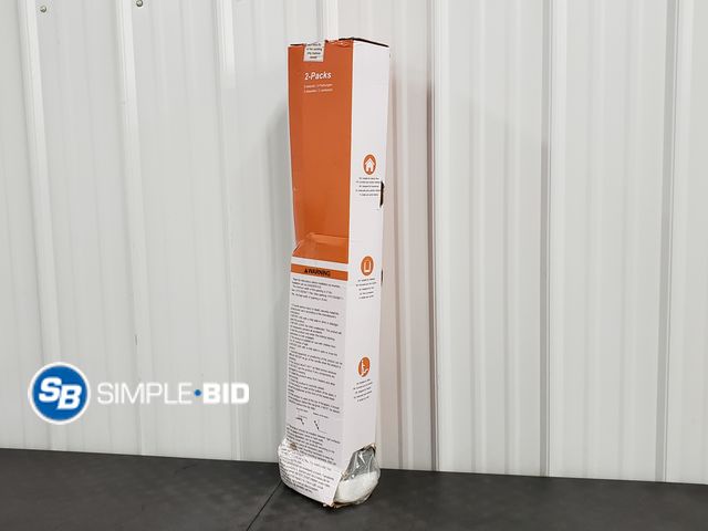 Lot 58-77904 - Lot of (2) Grey Roller Blinds 55"