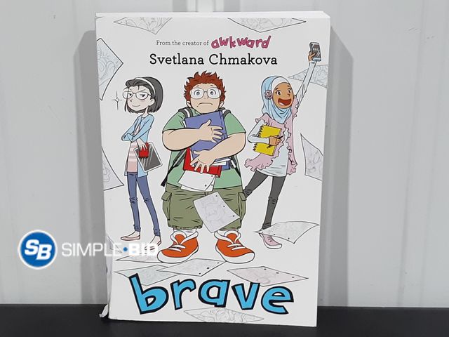 Lot 58-17907 - New BRAVE - paperback book - comic style