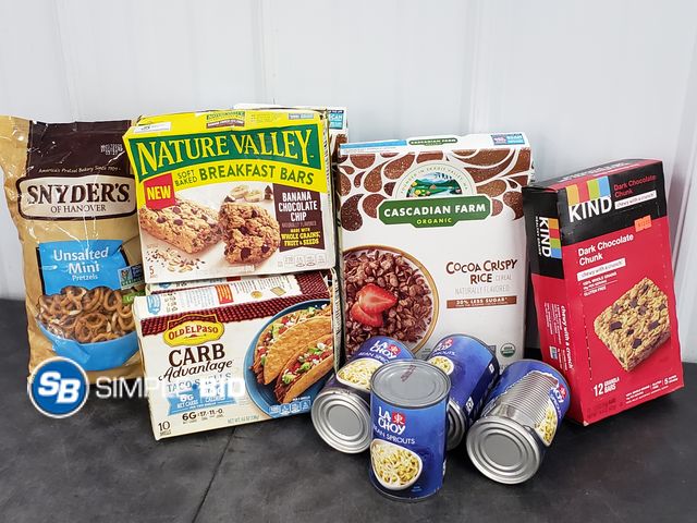 Lot 58-83842 - FOOD LOT! Lot of Various food - unopened - expired