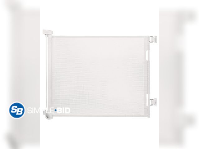 Lot 58-56217 - New Indoor Outdoor Retractable Gate White 54"