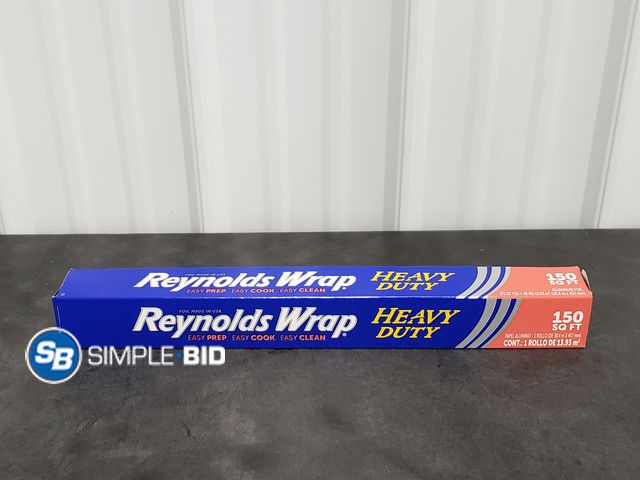 Lot 58-50182 - New Reynolds Wrap Heavy Duty - 150 sq ft