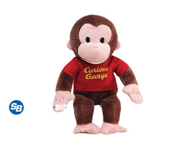 Lot 58-51492 - New Curious George 15.74 Inch Anime Plush Monkey – Soft Stuffed Toy, Cuddly Birthday &amp; Holiday G...