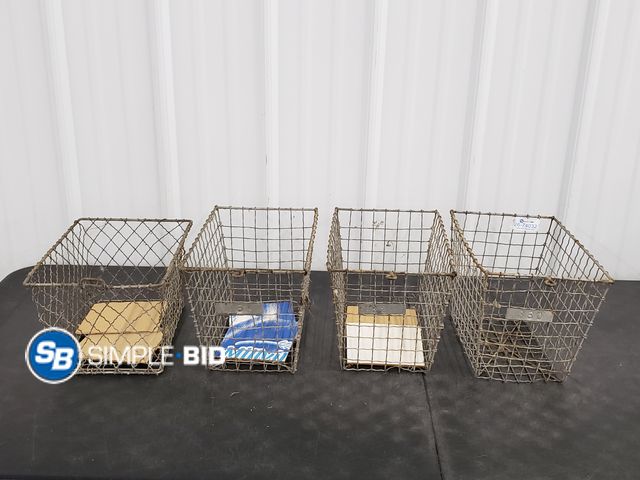 Lot 58-74032 - Lot of (4) Wire Baskets