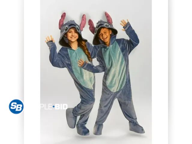 Lot 58-34332 - New Disguise Disney Stitch Child Costume, Blue, Large 10-12