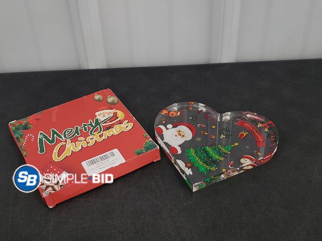 Lot 58-30203 - Merry Christmas Heart Sign