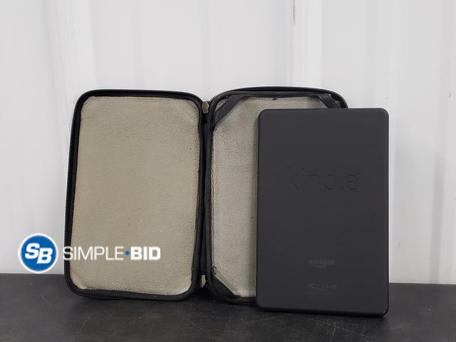 Lot 58-71992 - Amazon Kindle with Case - Unable to Test - No Charger
