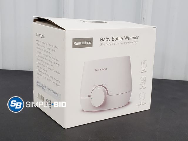 Lot 58-71940 - RealBubee Baby Bottle Warmer - appears unused