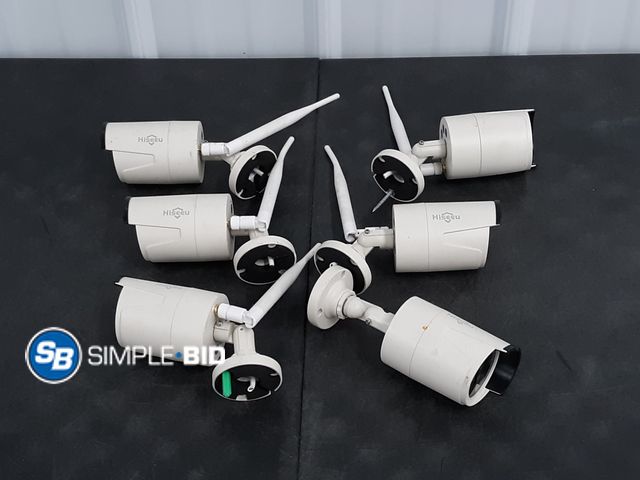 Lot 58-36526 - Hiseeu security camera system - used - untested
