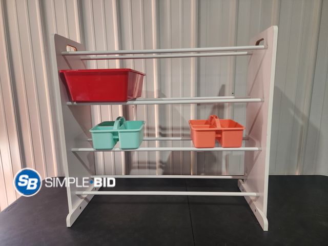 Lot 58-27036 - Kids Toys or Anything Organizer with Some Bins