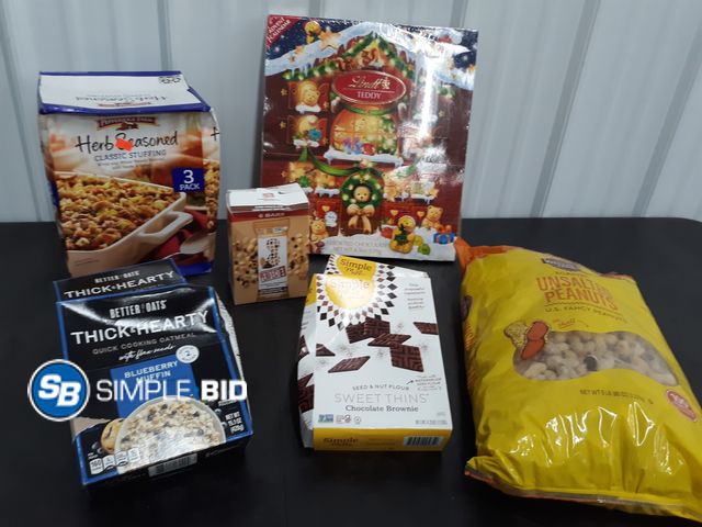 Lot 58-80914 - FOOD LOT! Lot of Various Foods - unopened - expired