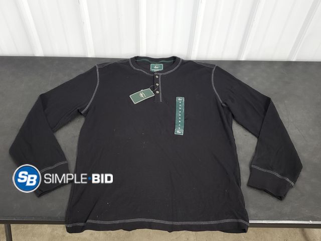 Lot 58-77307 - New Men's G.H. Bass Thermal long Sleeve shirt - SIZE XL
