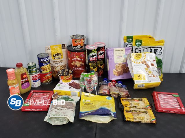 Lot 58-67894 - FOOD LOT! Lot of Various Foods - unopened - expired