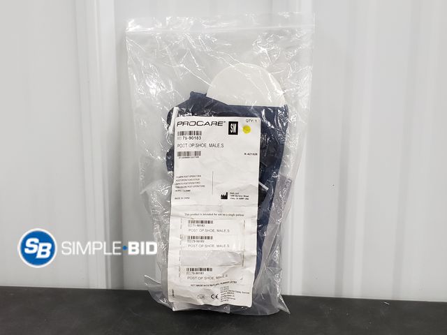 Lot 58-29852 - Procare - Post Op Shoe - Male - Size Small