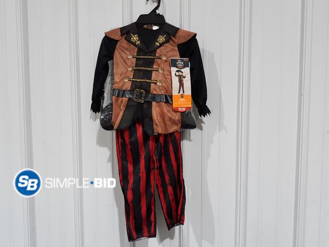 Lot 58-27758 - Hyde and Eek Toddler Pirate Costume 2-3T - NWT