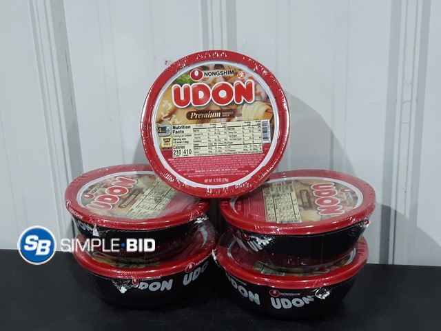Lot 58-35521 - Lot of (5) UDON Premium Noodle soup - unopened